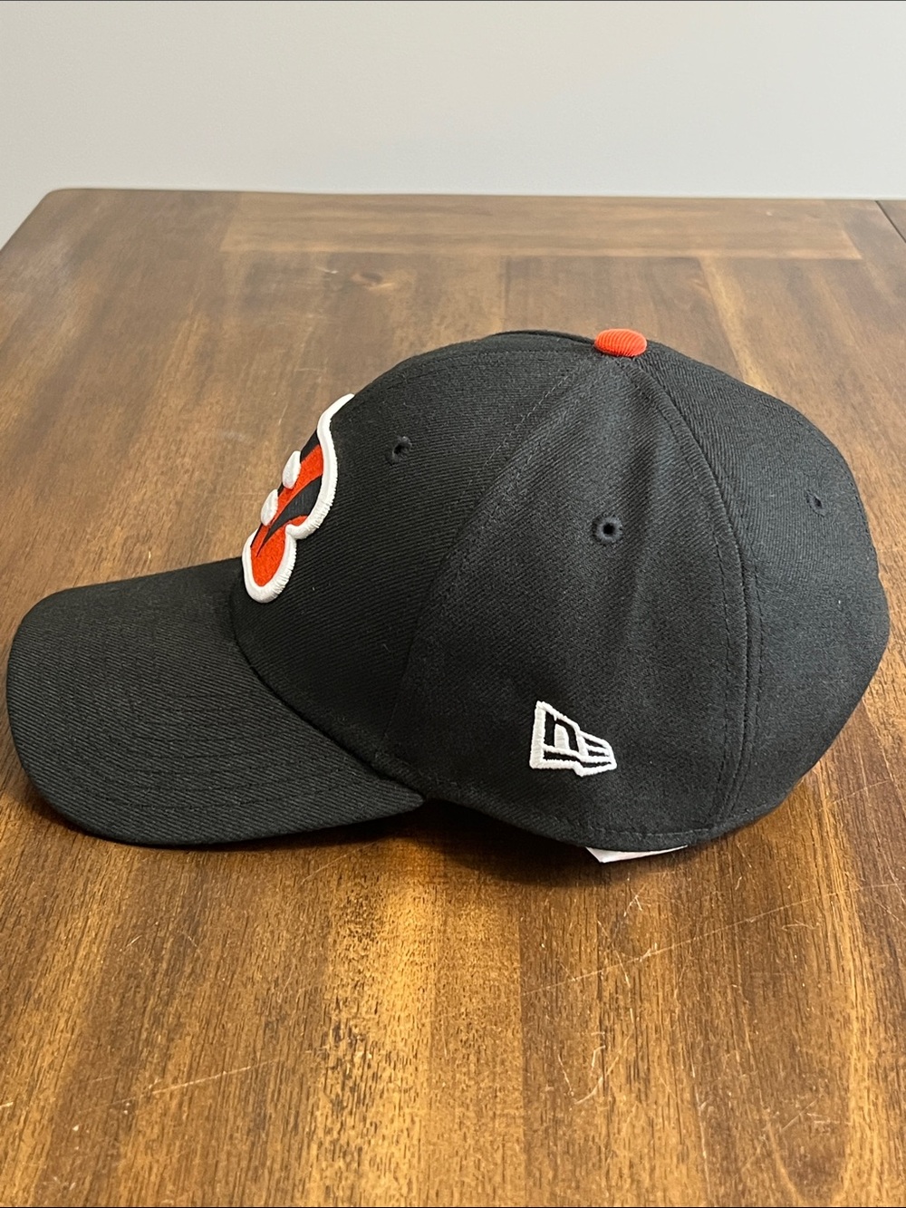 Cincinnati Bengals NFL New Era Black and Orange Strapback Cap - Picture 4 of 10